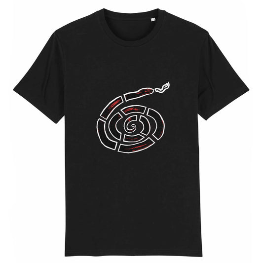 Red Snake organic cotton t-shirt